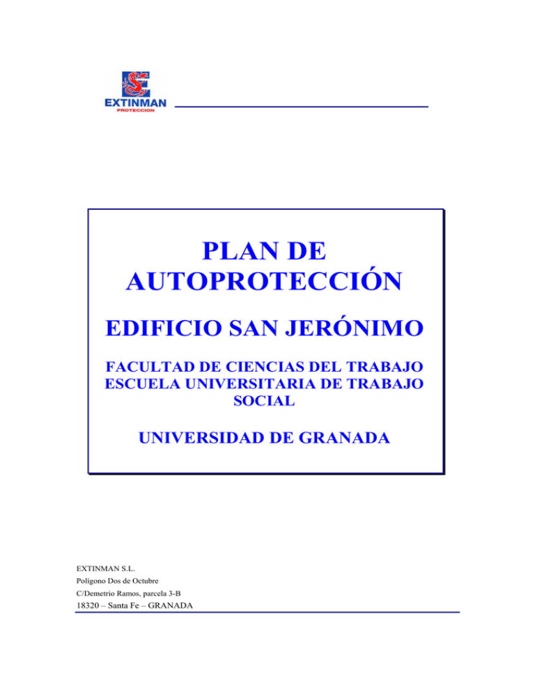 PLAN DE AUTOPROTECCION EDIFICIO SAN JERONIMO