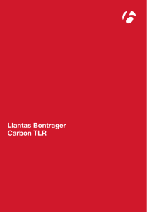 Llantas Bontrager Carbon TLR
