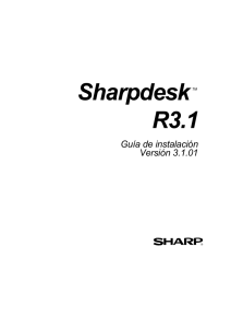 Sharpdesk R3.1 Operation