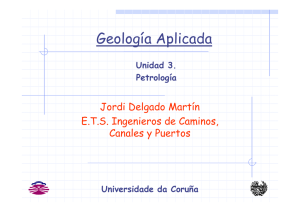 Geología Aplicada - Ingenieros de Caminos, Canales y Puertos