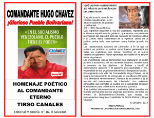 COMANDANTE HUGO CHAVEZ
