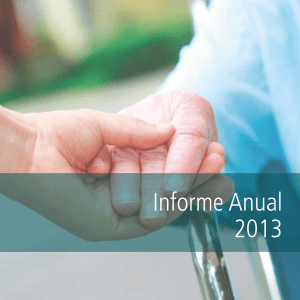 Informe Anual 2013 - Caser Residencial