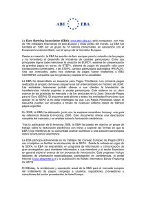 La Euro Banking Association (EBA), www.abe