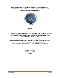 universidad peruana integración global lima – perú 2016