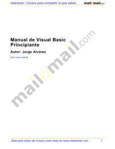 Manual de Visual Basic Principiante