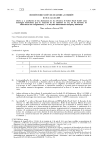 DECISIÓN DE EJECUCIÓN (UE) 2015/ 158 DE LA COMISIÓN