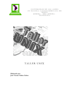 TALLER UNIX