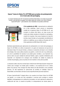 NP_Epson presenta la nueva Stylus Pro WT7900