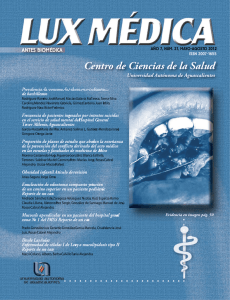 Lux Médica 21 en pdf - Universidad Autónoma de Aguascalientes