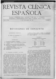 acidosis renal - Revista Clínica Española