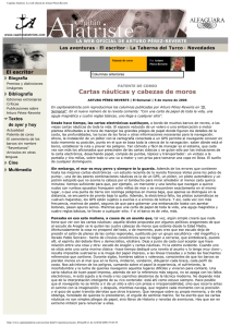 Capitán Alatriste. La web oficial de Arturo Pérez-Reverte