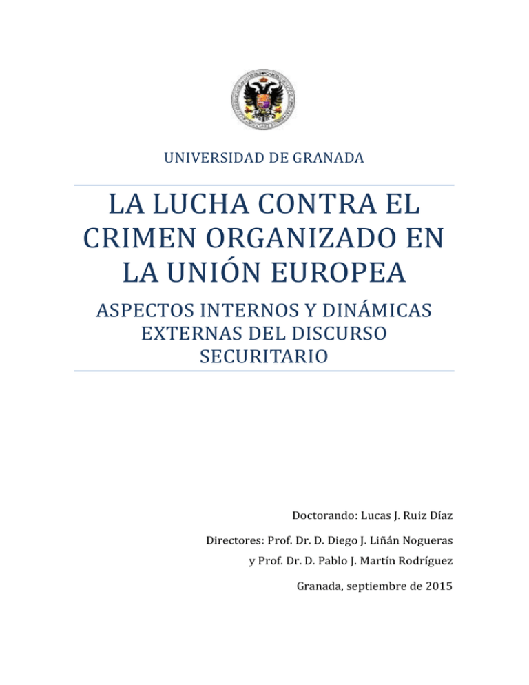 la lucha contra el crimen organizado en la unión europea