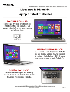 Lista para la Diversión Laptop o Tablet tú decides PANTALLA FULL