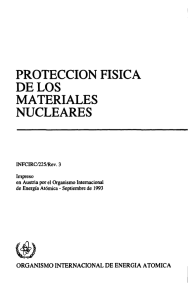 INFCIRC/225/Rev.3 - The Physical Protection of Nuclear Material