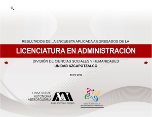 licenciatura en administración