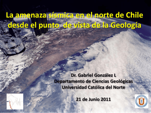 Diapositiva 1 - Sociedad Geológica de Chile