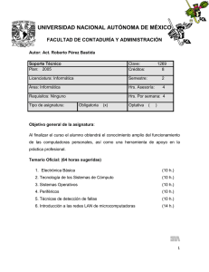 universidad nacional autónoma de méxico - FCA