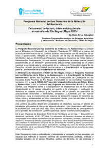 Documento Programa de Derechos - Mayo 2013