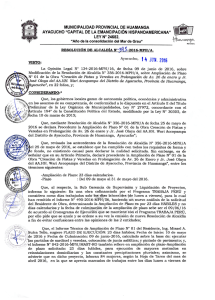 395-2016 - Municipalidad Provincial de Huamanga