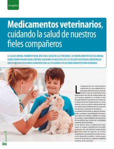 Medicamentos veterinarios, cuidando la salud de