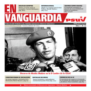 Febrero de 2014 N° 10 Año 2 - Partido Socialista Unido de Venezuela