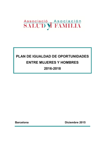 plan de igualdad de oportunidades entre mujeres y hombres 2016