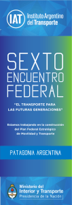Agenda de Sexto Encuentro Federal