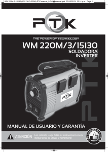 WM 220M-3-15130 (IE 5130-3-220M) PTK manual_LO 612 manual
