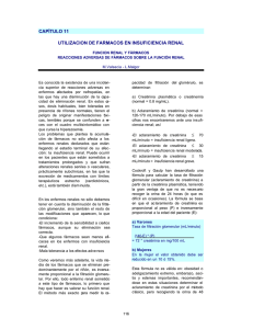 capítulo 11 utilizacion de farmacos en insuficiencia renal