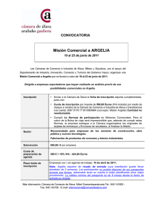 Misión Comercial a ARGELIA - Camara de Comercio de Alava