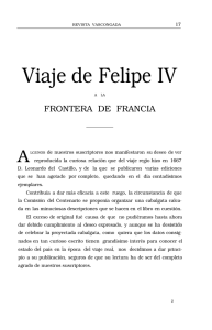 Viaje de Felipe IV