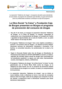 La Obra Social “la Caixa” y Fundación Caja de Burgos presentan en