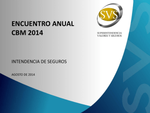 encuentro anual cbm 2014 - Superintendencia de Valores y Seguros