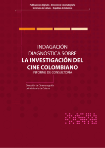 la investigación del cine colombiano