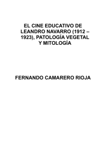 El cine educativo de Leandro Navarro