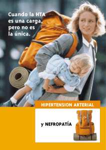Hipertensión arterial y NEFROPATÍA