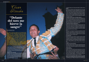 Entrevista con César Rincón - Plaza de Toros de Las Ventas