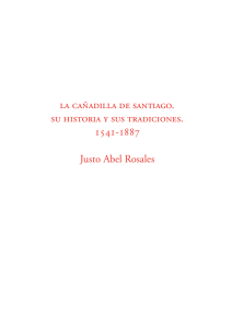 la cañadilla de santiago. su historia y sus tradiciones. 1541