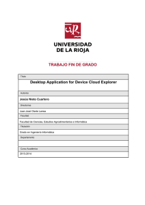 Desktop Application for Device Cloud Explorer