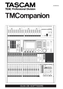 DM-3200 TASCAM Mixer Companion