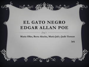 EL GATO NEGRO Edgar Allan poe