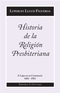 Historia de la Religión Presbiteriana en Lajas