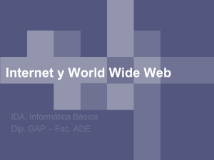 Internet y World Wide Web