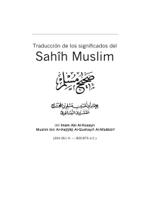Sahîh Muslim
