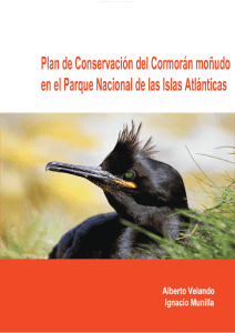 Plan de Conservación del Cormorán moñudo en el Parque