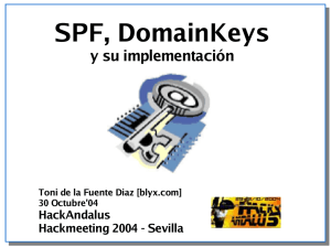 SPF, DomainKeys y su implementación