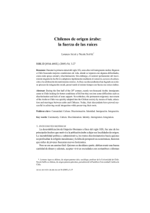 Chilenos de origen &aacute;rabe