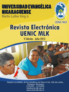 Revista Electrónica UENIC MLK Edicion 5ta Edicion Julio 2013