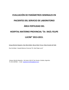 evaluacion de parametros seminales mat. prov.