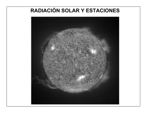 02 Radiación Solar y Estaciones
